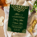 Recherche de dark green wedding invitations Elegant