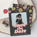 Search for groovy save the dates Trendy