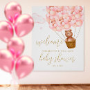 Search for we can bearly wait welcome signs Pink