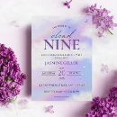 Search for sky blue birthday invitations On cloud nine
