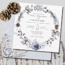Search for pine cone wedding invitations Botanical