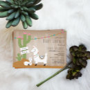 Recherche de llama mama baby shower invitations Cactus