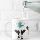 Search for teal and white mugs Cartoon