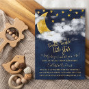 Search for twinkle twinkle little star baby boy shower invitations Moon and stars