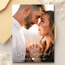 Recherche de budget engagement party invitations Image