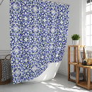 Search for cobalt blue shower curtains Geometric