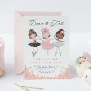 Search for ballet party invitations Ballerina