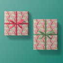 Search for pink santa claus wrapping paper Charming