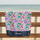 Search for kids beach towels Dinosaur pattern