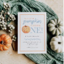 Search for boy pumpkin birthday invitations Watercolor