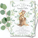 Search for adoration baby shower invitations Greenery