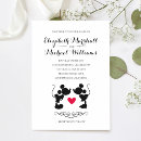 Search for mr and mrs wedding invitations disney