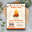 Search for marshmallow birthday invitations Backyard bonfire