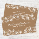 Recherche de fleurs de mariage cartes visite Fleuriste