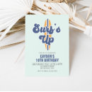 Search for surfboard birthday invitations Surf's up