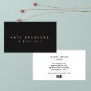 Search for apparel business cards Beauty