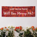 Search for will you marry me banners Hearts