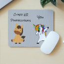 Search for dabbing mice mousepads Unicorn