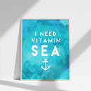 Recherche de vitamine posters Typographie