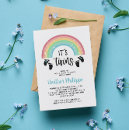 Search for rainbow baby boy shower invitations Hearts