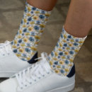 Search for floral socks Blue