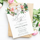Search for magnolia bridal shower invitations Southern