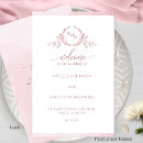 Search for rose wedding programs Watercolor