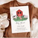 Search for red barn invitations Pig