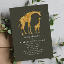 Search for giraffe patterns invitations Baby