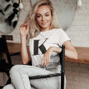 Search for letter k tshirts Trendy