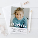 Search for 12th boy birthday invitations Modern