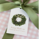 Search for christmas gift tags wreath