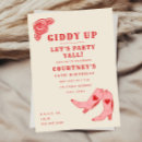 Search for giddy up invitations Cowgirl