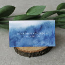 Recherche de watercolor business cards Océan