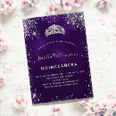 Recherche de pourpres de quinceanera invitations Invités