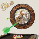 Search for modern minimalist dartboards Family name monogram
