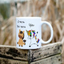 Recherche de cheval drôle tasses Licorne