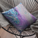 Recherche de marbré coussins Violet