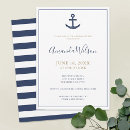 Search for anchor bridal shower invitations Navy
