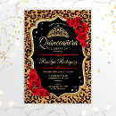 Recherche de quinceanera de léopard invitations Pour elle