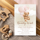 Search for pregnancy invitations we can bearly wait