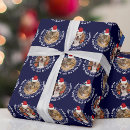 Search for santa paws wrapping paper Cat