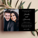 Recherche de el invitations Noir et blanc