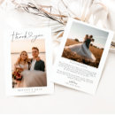 Search for photo cards thank you weddings