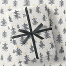 Search for primitive christmas wrapping paper Black and white
