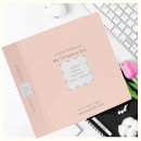 Search for business binders Blush pink