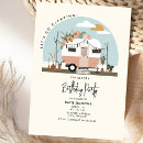 Search for glamping birthday invitations Camper