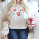 Search for merry tshirts red