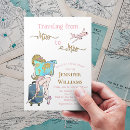 Search for travel bridal shower invitations Airplane