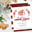 Search for cookie swap christmas invitations Red